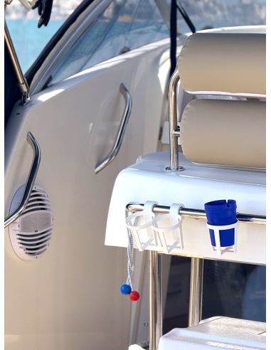 Kit 4 portabicchieri a scatto per pulpiti o battagliole