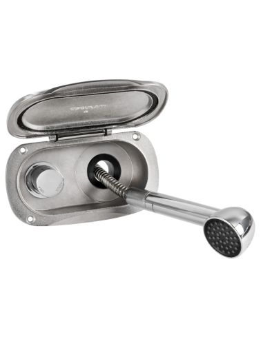 Box doccia Elissa con miscelatore e doccia Keji II Continuum Flow