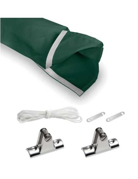 Tendalino Parasole UNIVERSAL Nettuno Marine in Acciaio Inox 316L – Tessuto AIRTEX® – Made in Italy