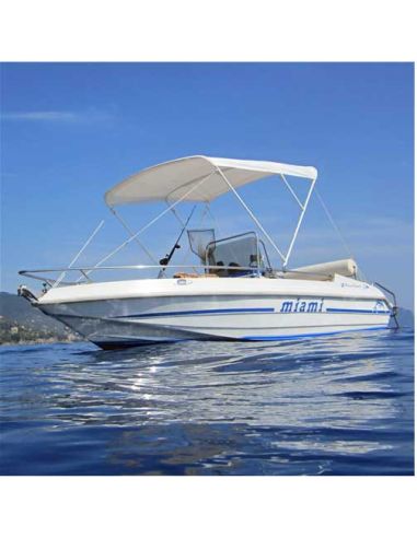 Tendalino Parasole Nettuno Marine ELEGANCE 3 Archi in Alluminio Ø20 mm