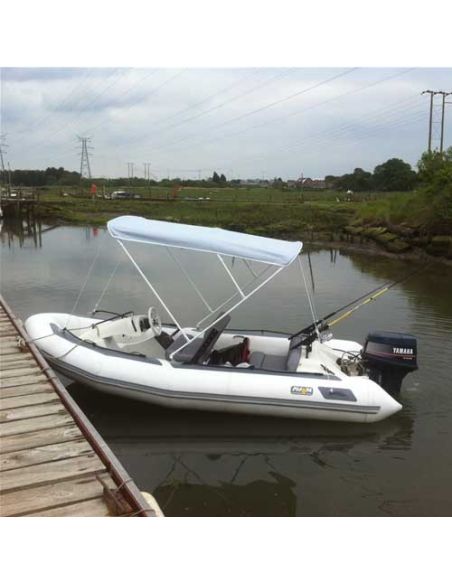 Tendalino Parasole Nettuno Marine ELEGANCE 3 Archi in Alluminio Ø20 mm