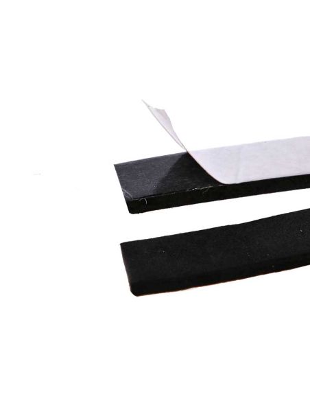 Guarnizione Adesiva in EVA per Oblò, Passauomo e Gavoni – Nera 5 m