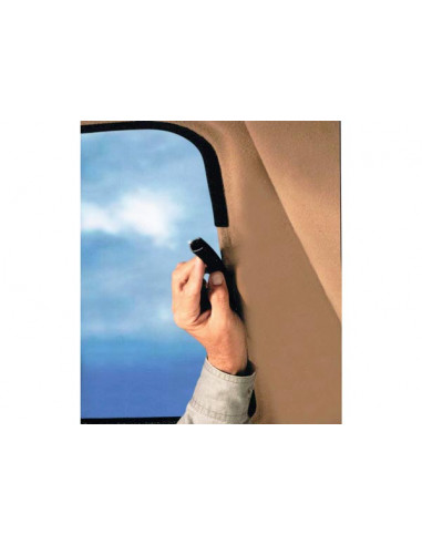 Profilo Edge Trim Lock Black