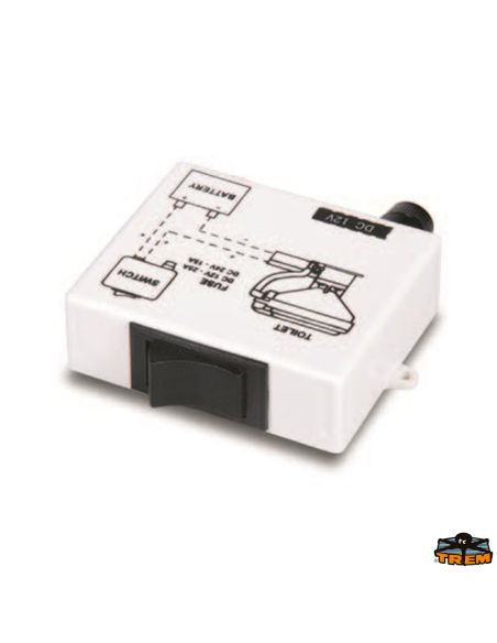 WC Marino Elettrico Silenzioso TMC con Pannello di Controllo