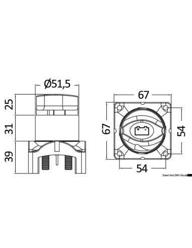 Voltage sensitive switch (ripartitore di carica su due batterie) e parallelo batterie di emergenza