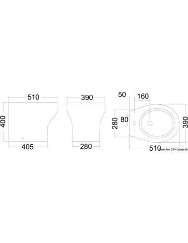 Bidet TECMA Silence Plus 2G (Generazione 2)