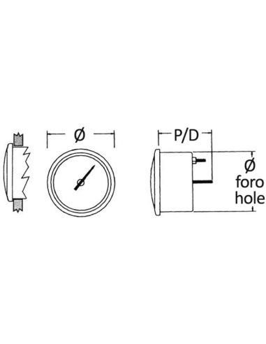 Contagiri elettronico universale con contaore