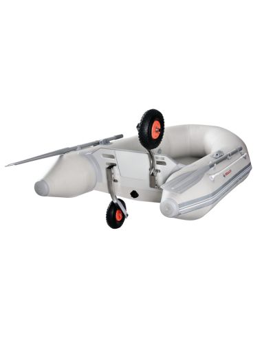 Ruota di alaggio per gommoni - Ribaltabile e sfilabile