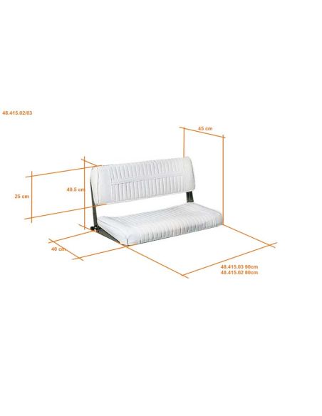 Sedile Biposto 80 cm