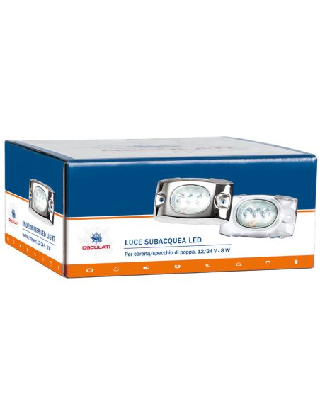 Luce subacquea LED per carena o specchio di poppa