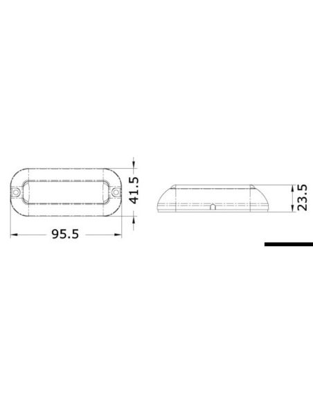 Luce subacquea a LED