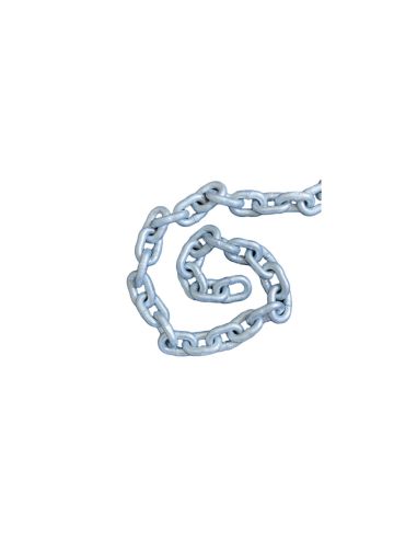 Catena Calibrata 8 mm Grado 43 Zincata DIN766 ISO – 50 Metri