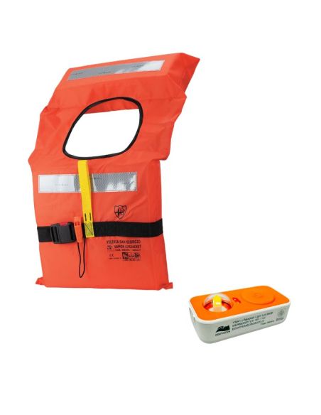 Kit Giubbotto di Salvataggio 150 N + Luce Automatica