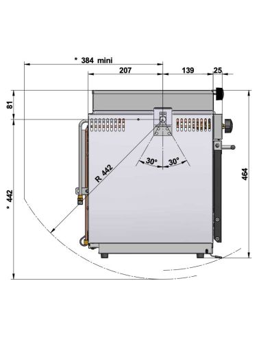 Cucina 2 Fuochi con Forno Origin
