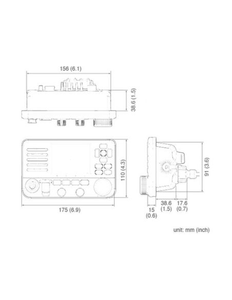 VHF Icom IC-M510E AIS