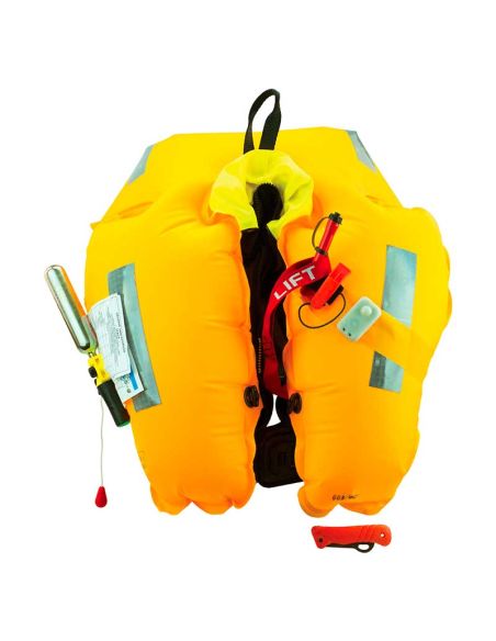 Giubbotto Salvagente Gonfiabile HURRICANE EVO 290 Automatico ISO 12402-2 con Imbrago
