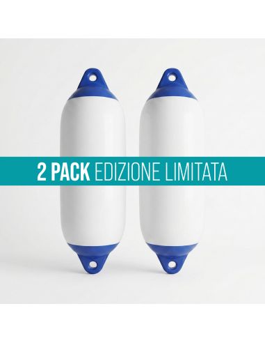 Parabordo Majoni Star Fender Testa Blu (Pack da 2)