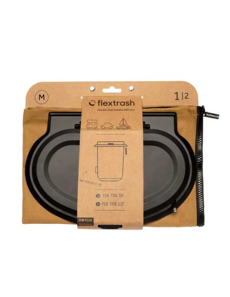 Contenitore porta rifiuti Flextrash Sandy Brown