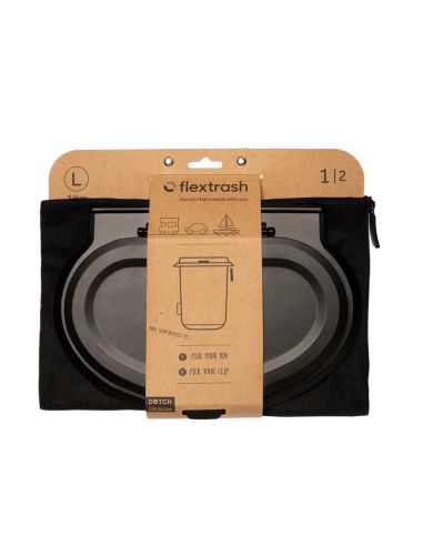 Contenitore porta rifiuti Flextrash Black