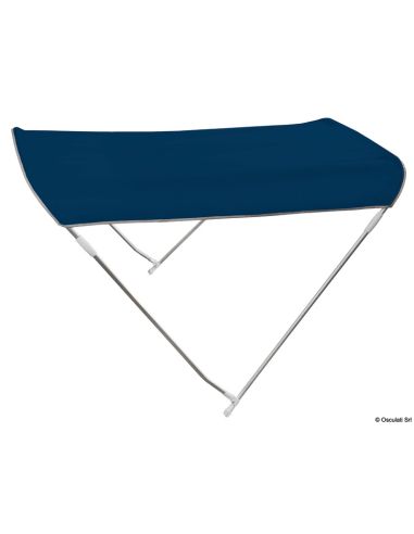 Tendalino pieghevole a 2 archi in alluminio anodizzato