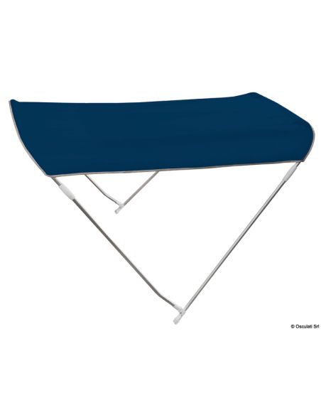 Tendalino pieghevole a 2 archi in alluminio anodizzato