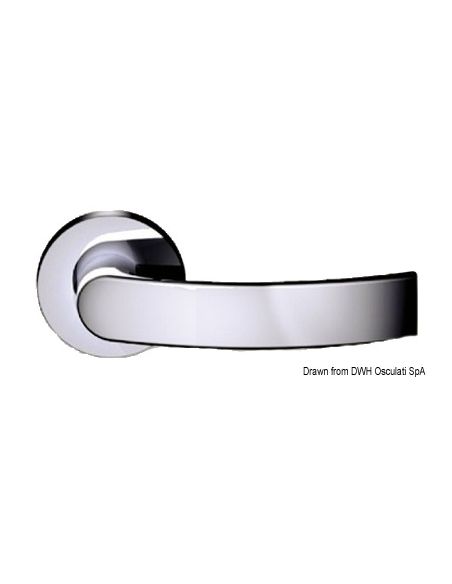 Maniglie serie Nauta S in acciaio inox AISI 316 con rosette