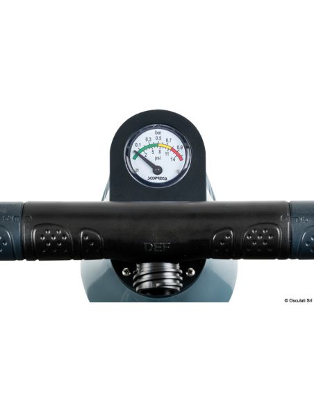 Gonfiatore Manuale Scoprega GM5 a Doppia Azione 1 Bar con Manometro