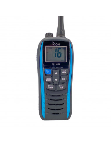 VHF Nautico Portatile Icom IC-M25 E Blu