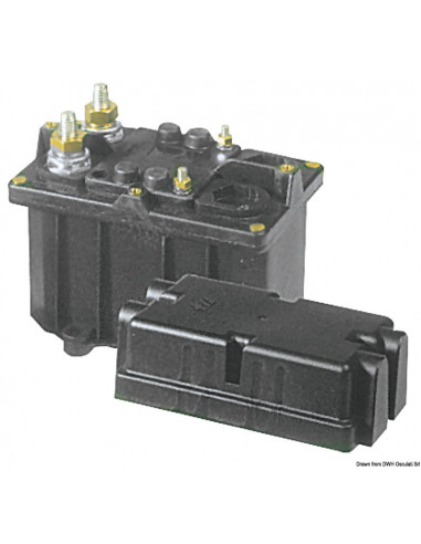 Staccabatteria automatico unipolare (teleruttore generale di corrente con alimentazione separata della bobina)