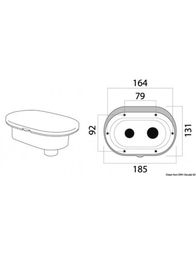 Box doccia Oval con miscelatore e...
