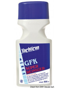 Detergente energico GFK per vetroresina e ABS YACHTICON