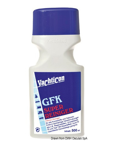 Detergente energico GFK per vetroresina e ABS YACHTICON