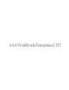 A.A.A. WORLD-WIDE ENTERPRISE LTD.